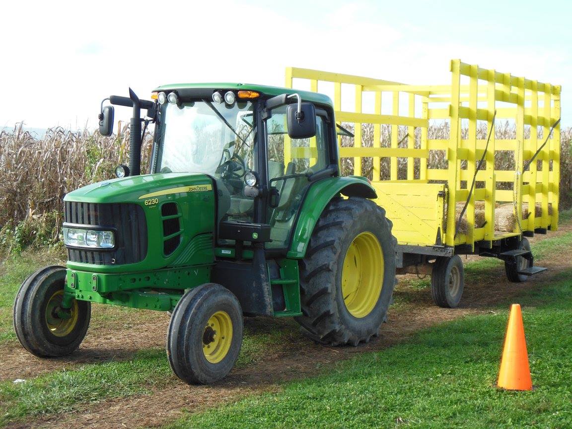 Enjoy Tractor Hay Rides ...